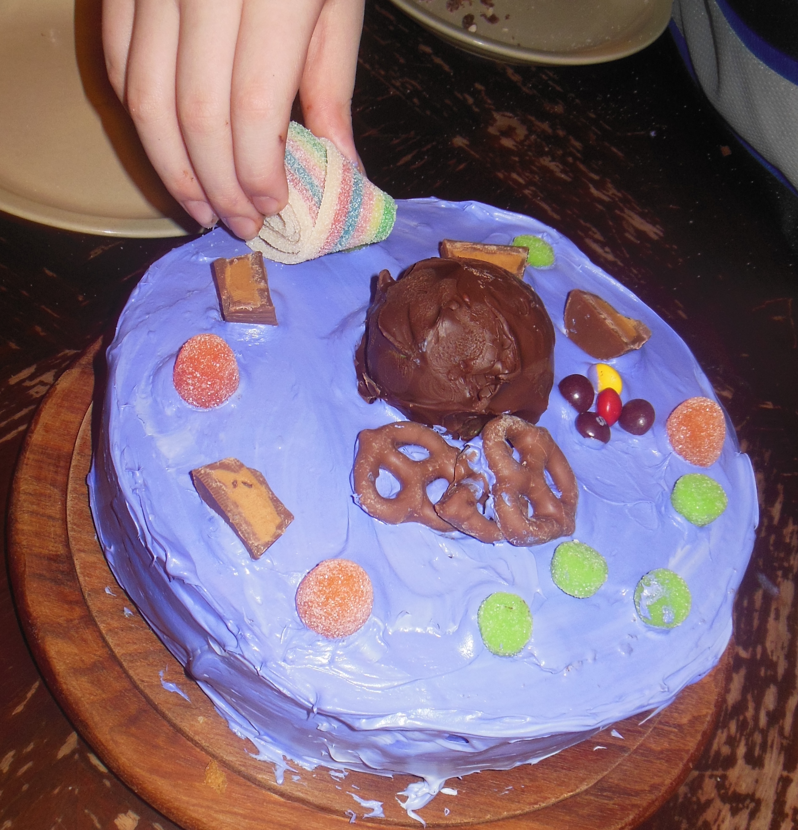 plant cell project cake ideas