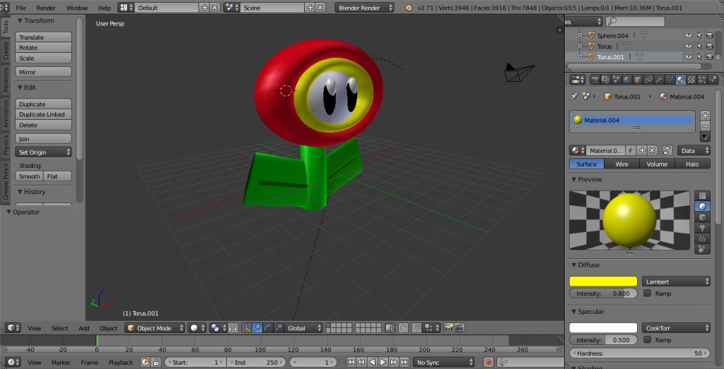 blender 3d animation program