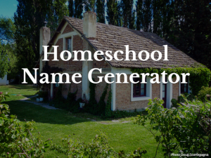 How to name my homeschool