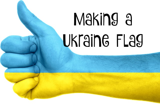 Making a Ukraine Flag