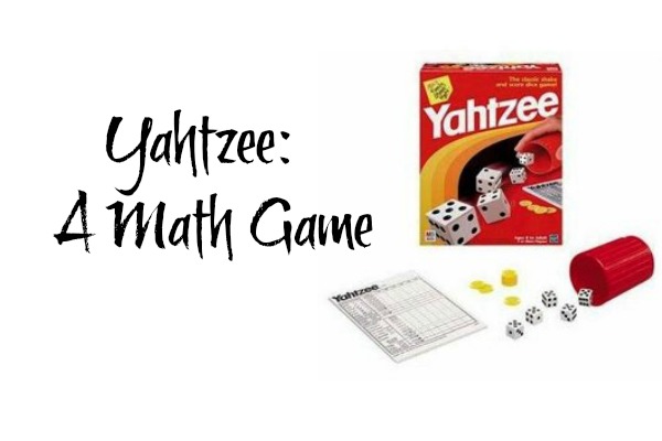 Yahtzee A Math Game