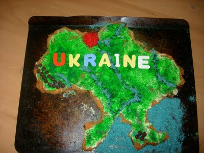 Ukraine Cookie Cake 