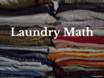 Laundry Math