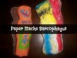 Paper Mache Sarcophagus