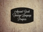 Foreign Language Progress – Ancient Greek