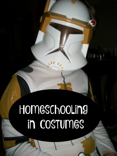 Homeschooling in Costumes