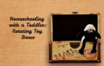 Homeschooling with a Toddler – Rotating Toy Boxes