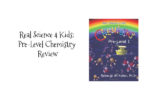 Real Science 4 Kids: Pre-Level Chemistry Review